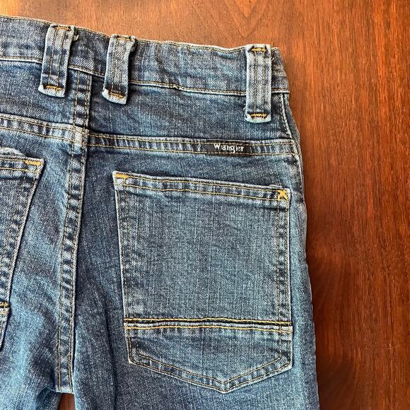 Girls Jeans Wrangler Adjustable Waist Size 10 Slim EUC - Picture 8 of 8